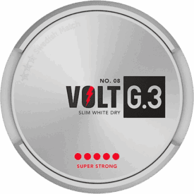 G.3 Volt Slim White Dry Super Strong
