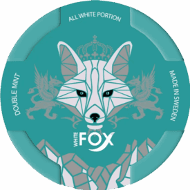 White Fox Double Mint Slim Extra Strong
