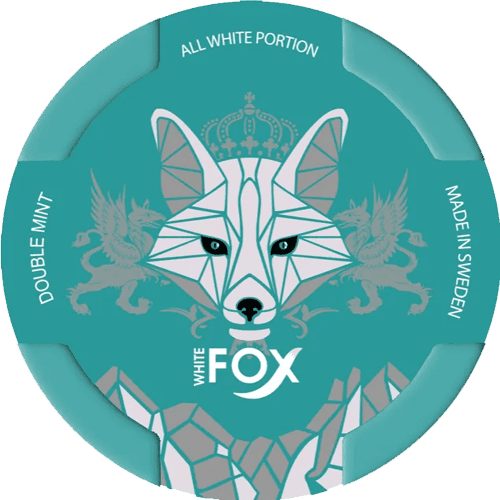 White Fox Double Mint Slim Extra Strong