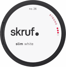Skruf No. 26 Slim White Strong