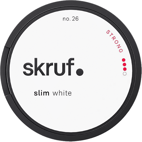 Skruf No. 26 Slim White Strong