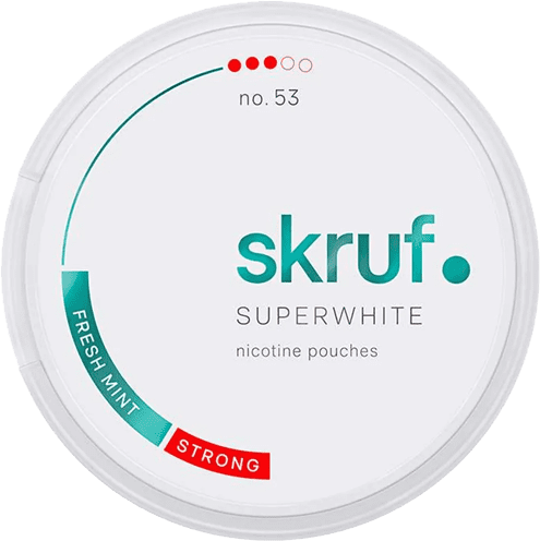 Skruf Superwhite No. 53 Fresh Mint Strong