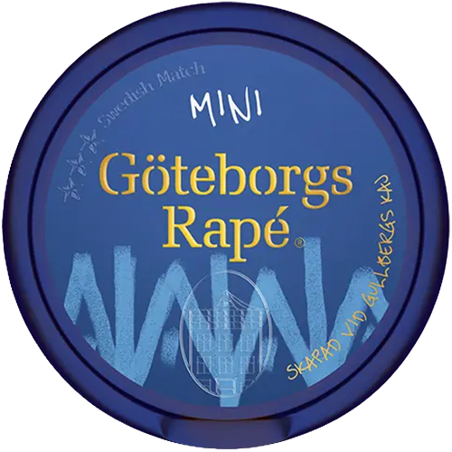 Göteborgs Rapé Mini Vit Portion