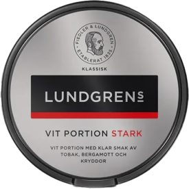 Lundgrens Vit Portion Stark