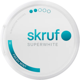 Skruf Superwhite No. 52 Fresh Mint 6mg