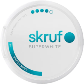 Skruf Superwhite No. 54 Fresh Mint 11mg