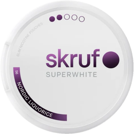 Skruf Superwhite No. 56 Nordic Liquorice 6mg