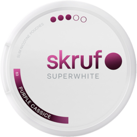Skruf Superwhite No. 63 Purple Cassice 9mg