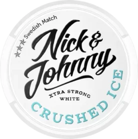 Nick & Johnny Crushed Ice White