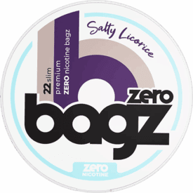 BAGZ Zero Salty Licorice