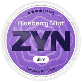 ZYN Blueberry Mint Slim Extra Strong