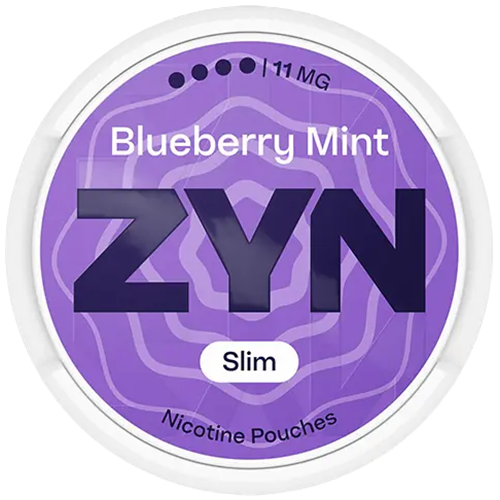 ZYN Blueberry Mint Slim Extra Strong