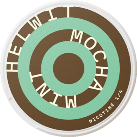 Helwit Mocha Mint 2 mg – vitt snus med smak av mocha och mint