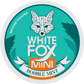 White Fox Double Mint Mini vitt snus i mini-format