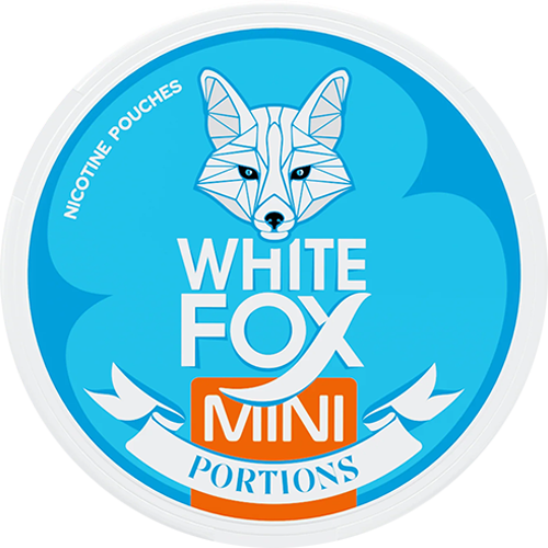 White Fox Portions Mini vitt snus i mini-format